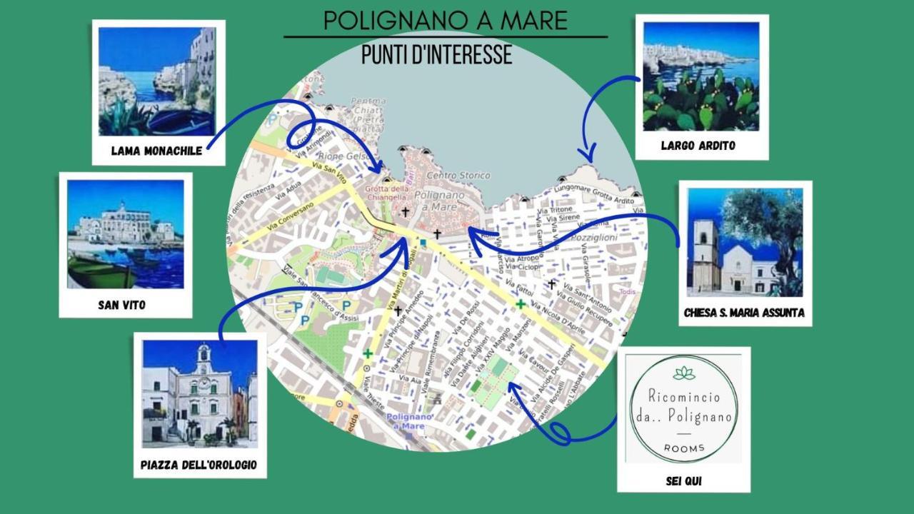 Hotel Ricomincio Da Polignano Polignano a Mare Exteriér fotografie